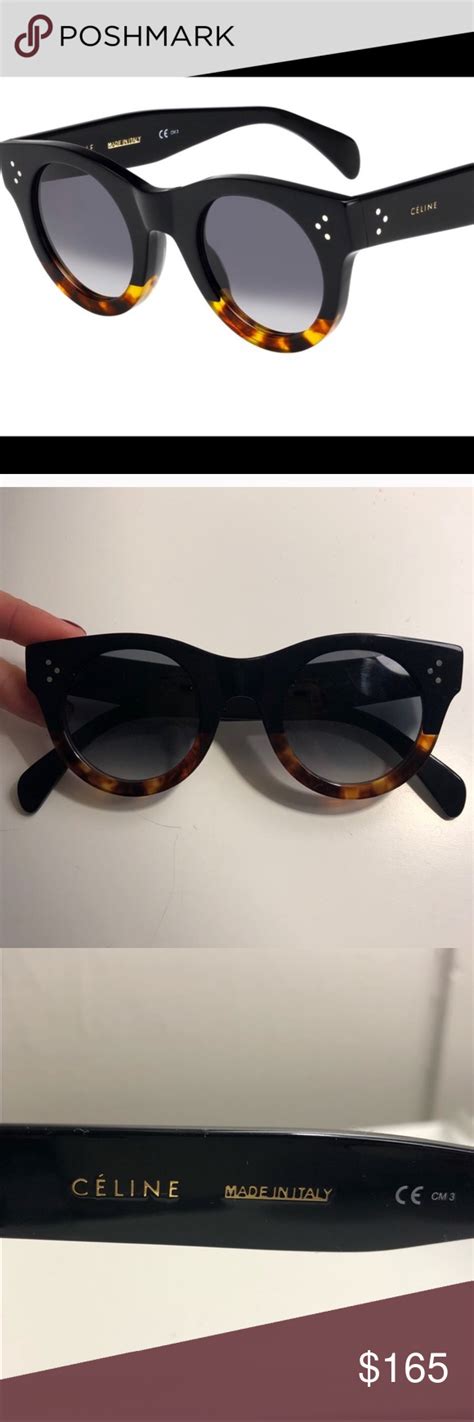 celine sunglasses women black|authentic celine sunglasses.